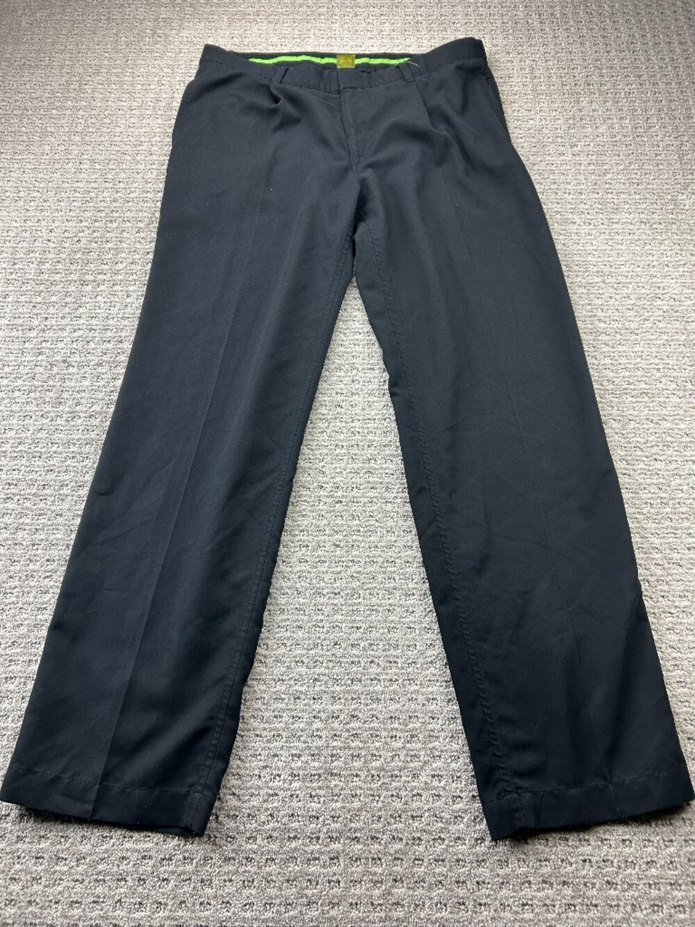 Hugo Boss Dress Pants Men Size 36R Black Formal Designer Preppy